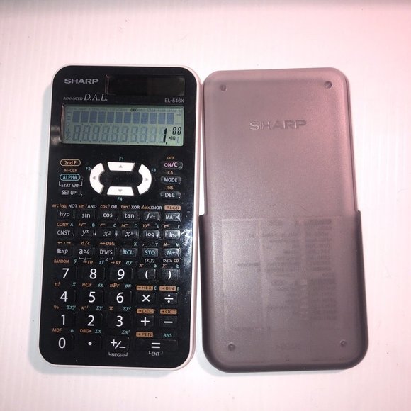 SHARP Advanced D.A.L. EL-546X Scientific Calculator Fast Shipping - Picture 3 of 5